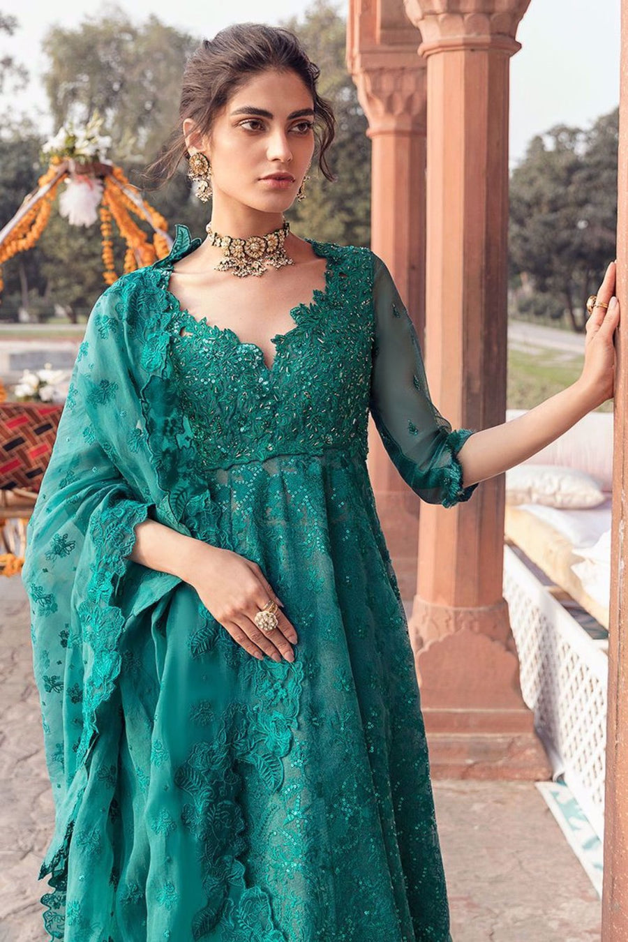 GULAAL Unstitched LUXURY WEDDING & PARTY WEAR A474