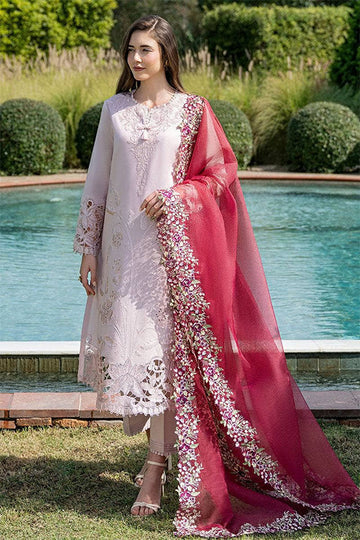 Mushq Unstitched 3PC Lawn Embroidered A338