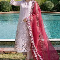 Mushq Unstitched 3PC Lawn Embroidered A338