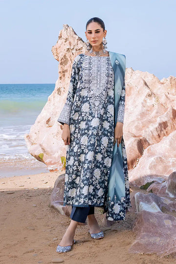 Zainab Chottani Unstitched 3PC Digital Print LAWN A421