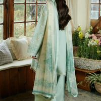 Zara ShahJahan Linen 3PC Embroidered AZ - 0106