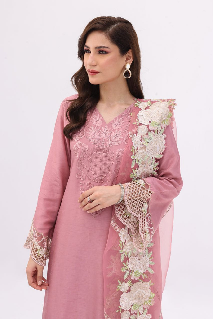 Zainab Chottani Unstitched 3PC Lawn Embroidered A232