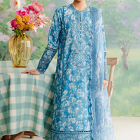 Afrozeh Unstitched 3PC Digital Print LAWN A284