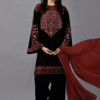 kayseria Unstitched 3PC Lawn Embroidered A153