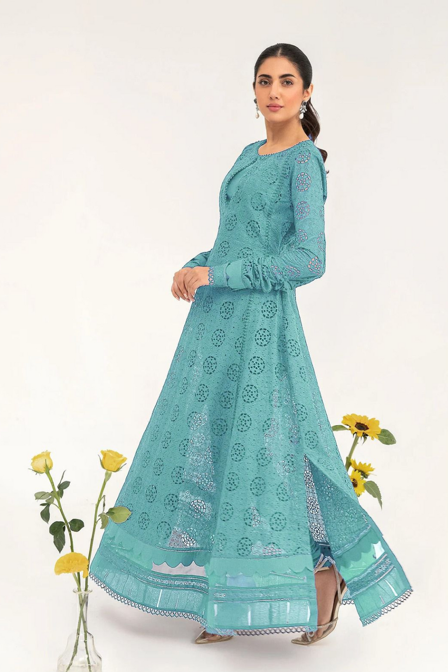 Maria B Unstitched 3PC Lawn Embroidered A270