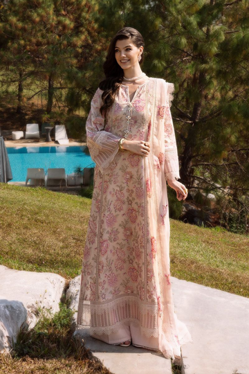 Bareeze Dhanak 3PC Embroidered AZ - 0123