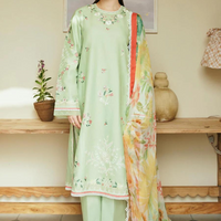 Zara ShahJahan Unstitched 3PC Lawn Embroidered A161