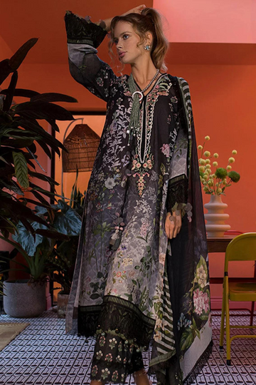 Sobia Nazir Unstitched 3PC Digital Print LAWN A303