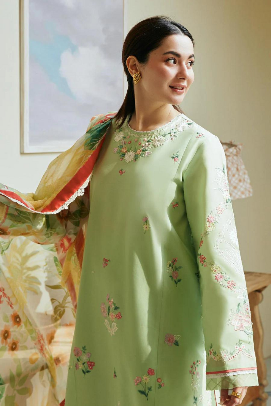 Zara ShahJahan Unstitched 3PC Lawn Embroidered A161