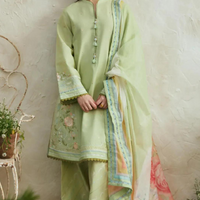 Zara ShahJahan Unstitched 3PC Lawn Embroidered A162