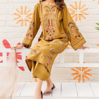 Nishat Unstitched 2PC Lawn Embroidered A111