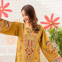 Nishat Unstitched 2PC Lawn Embroidered A111