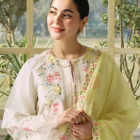 Zara ShahJahan Unstitched 3PC Lawn Embroidered A165