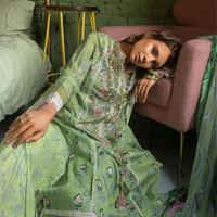 Sobia Nazir Unstitched 3PC Digital Print LAWN A299