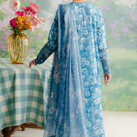 Afrozeh Unstitched 3PC Digital Print LAWN A284