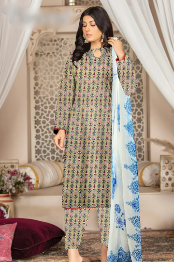 Nishat Unstitched 3PC Digital Print LAWN A246