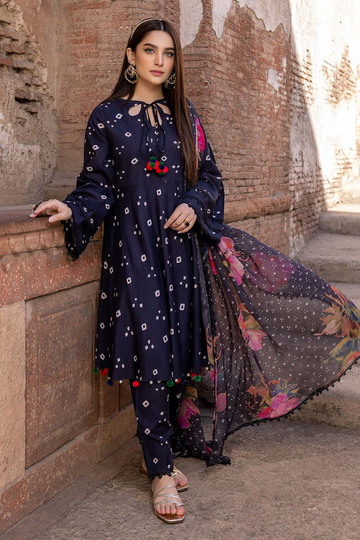 Charizma Unstitched 3PC Digital Print LAWN A352