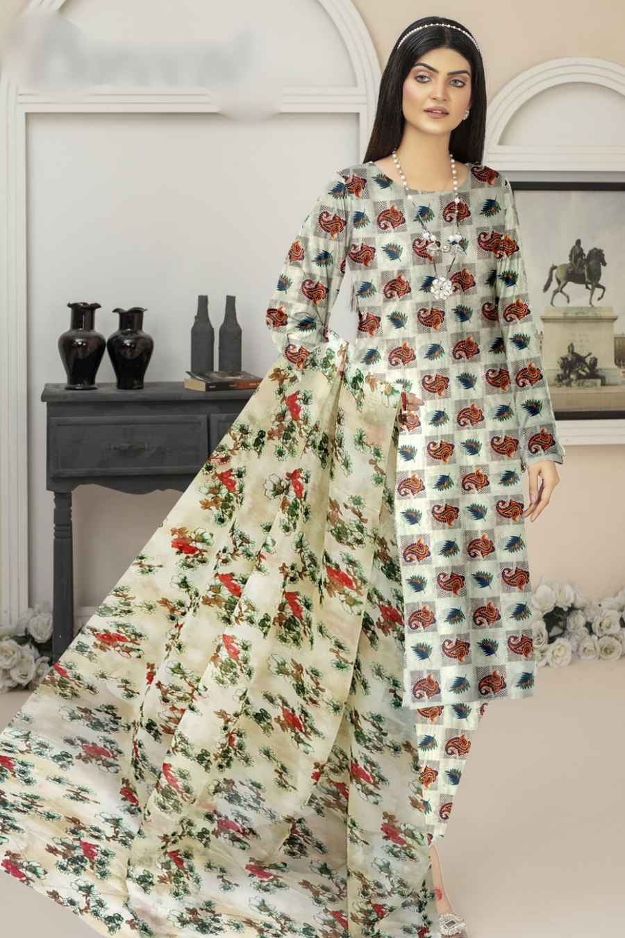 Nishat Unstitched 3PC Digital Print LAWN A251