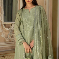 Sobia Nazir Unstitched 3PC Lawn Embroidered A129