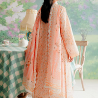 Afrozeh Unstitched 3PC Digital Print LAWN A208