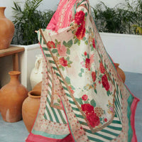 Zara ShahJahan Linen 3PC Embroidered AZ - 0105