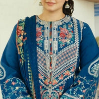 Zara ShahJahan Unstitched 3PC LAWN EMBROIDERED A419