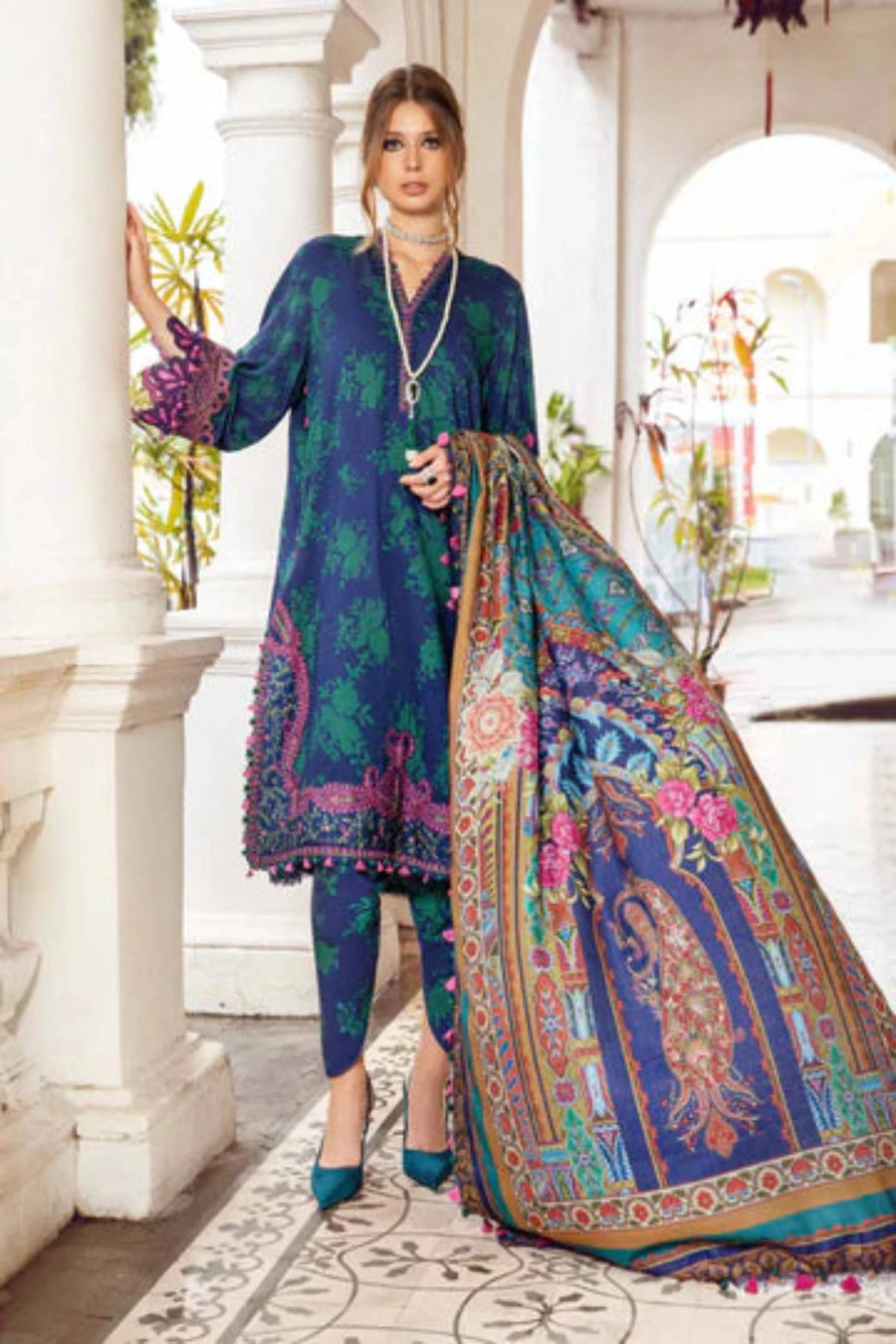 Maria B Unstitched 3PC Digital Print LAWN A427