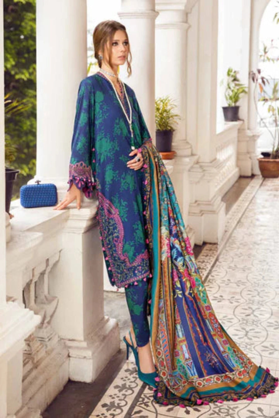 Maria B Unstitched 3PC Digital Print LAWN A427