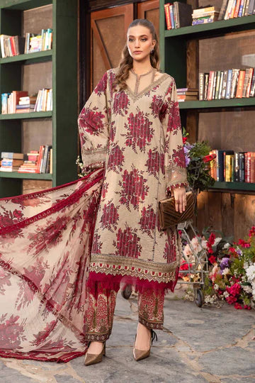 Maria B Unstitched 3PC Digital Print LAWN A423