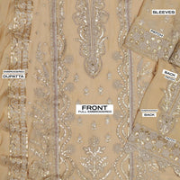 GULAAL Unstitched LUXURY WEDDING & PARTY WEAR - A453