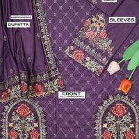 MARIA.B DHANAK 3pc Winter Collection AZ 2088