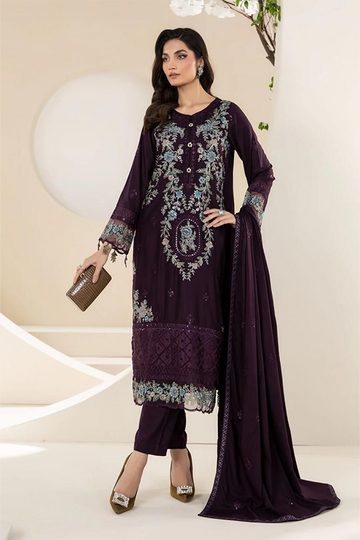 MARIA.B DHANAK 3pc Winter Collection AZ 2090