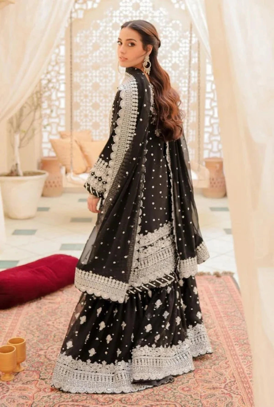 HASEENS ANCHAL Unstitched LUXURY WEDDING & PARTY WEAR A1136