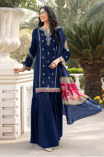 MARIA.B DHANAK 3pc Winter Collection AZ 2084