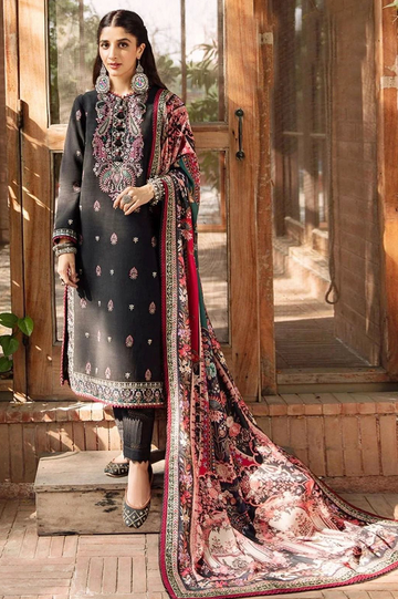 MARIA.B DHANAK 3pc Winter Collection AZ 2081