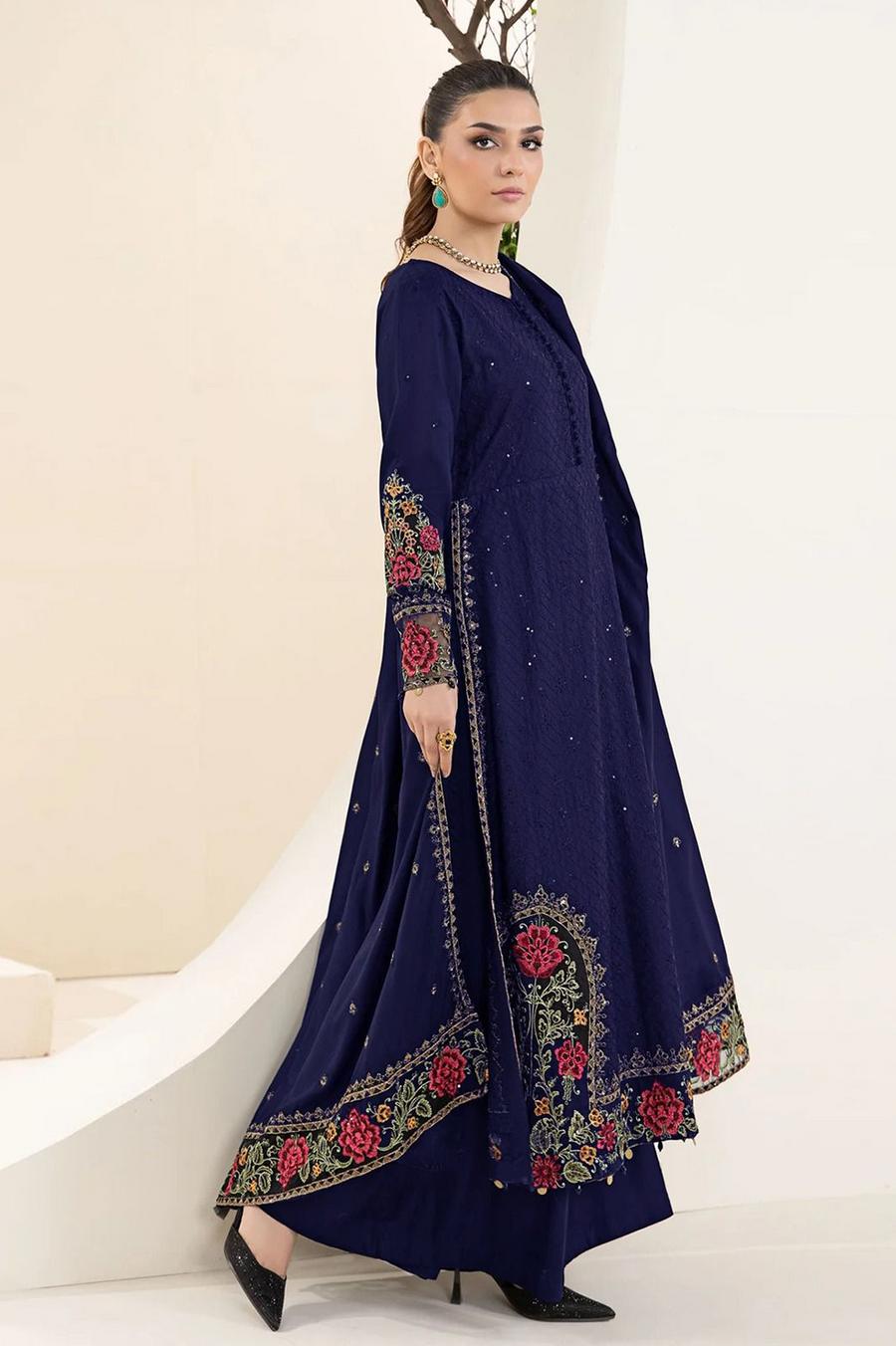 MARIA.B DHANAK 3pc Winter Collection AZ 2086