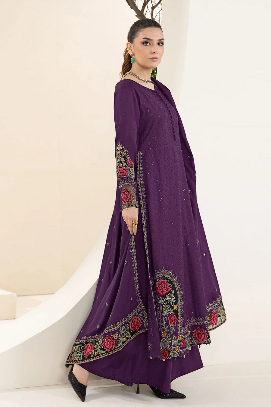 MARIA.B DHANAK 3pc Winter Collection AZ 2088