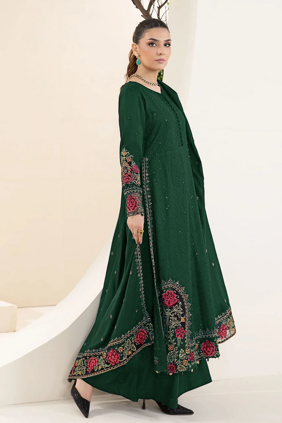 MARIA.B DHANAK 3pc Winter Collection AZ 2087