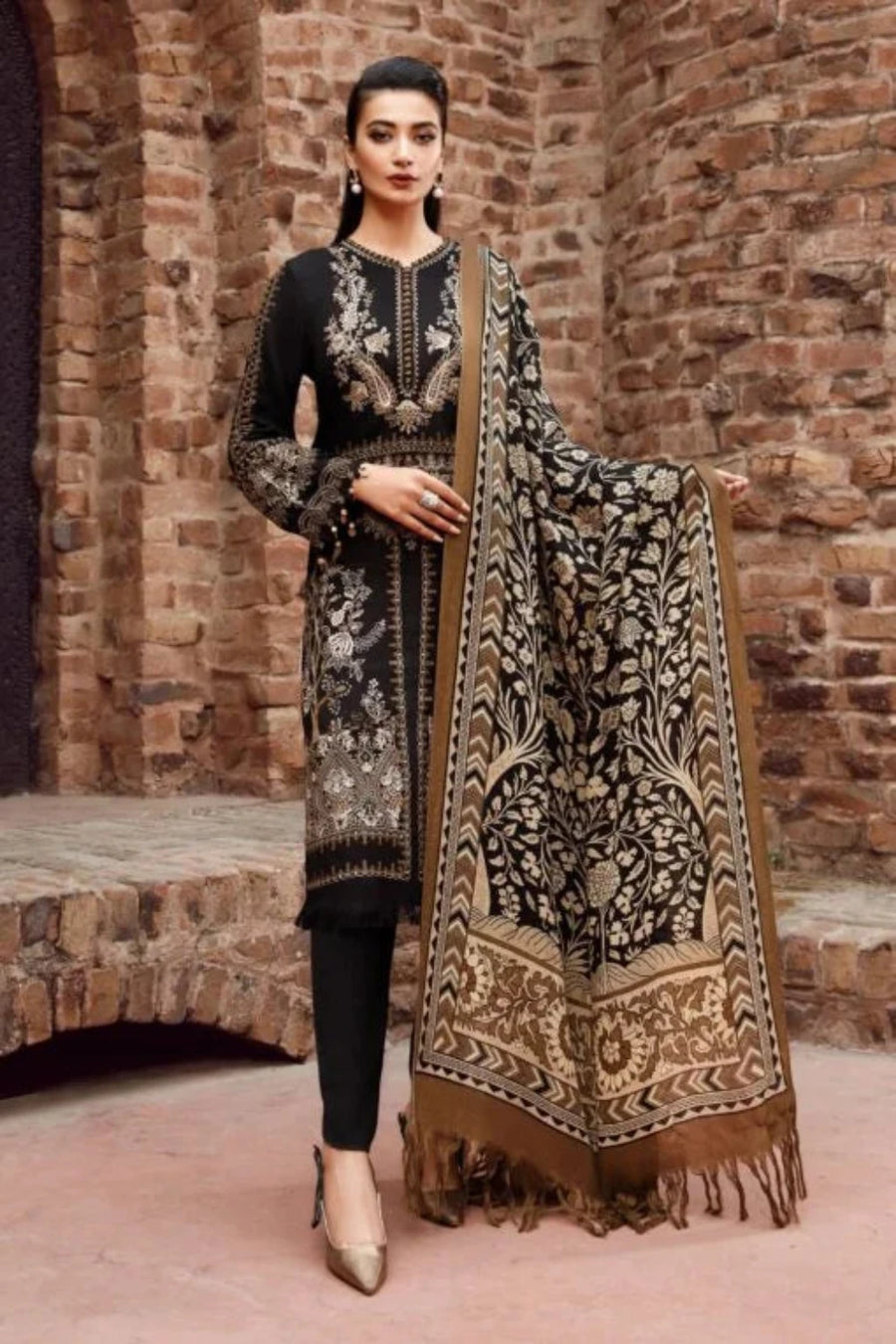 MARIA-B 3PC DHANAK EMBROIDERED AZ 2050