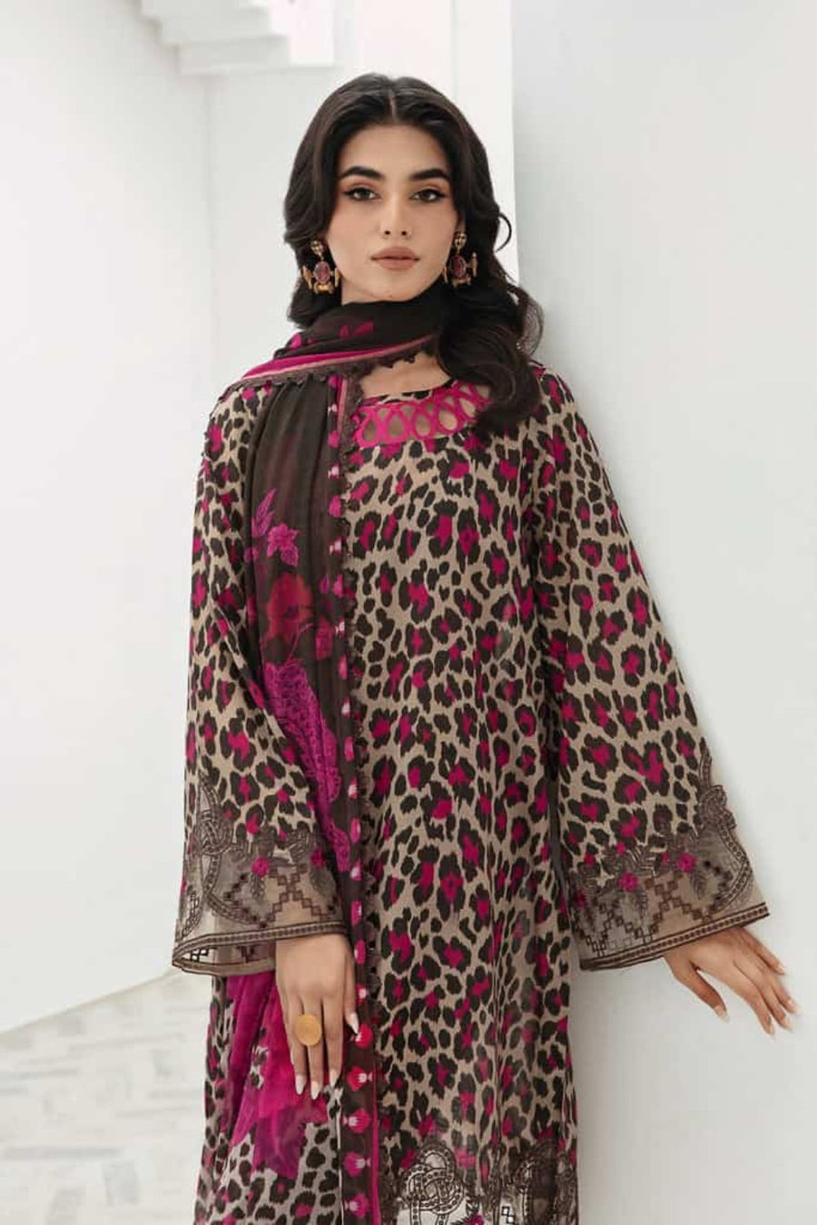 Barouqe 3pc Casual Winter Collection AZ 2065