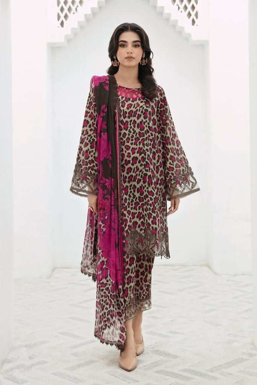 Barouqe 3pc Casual Winter Collection AZ 2065