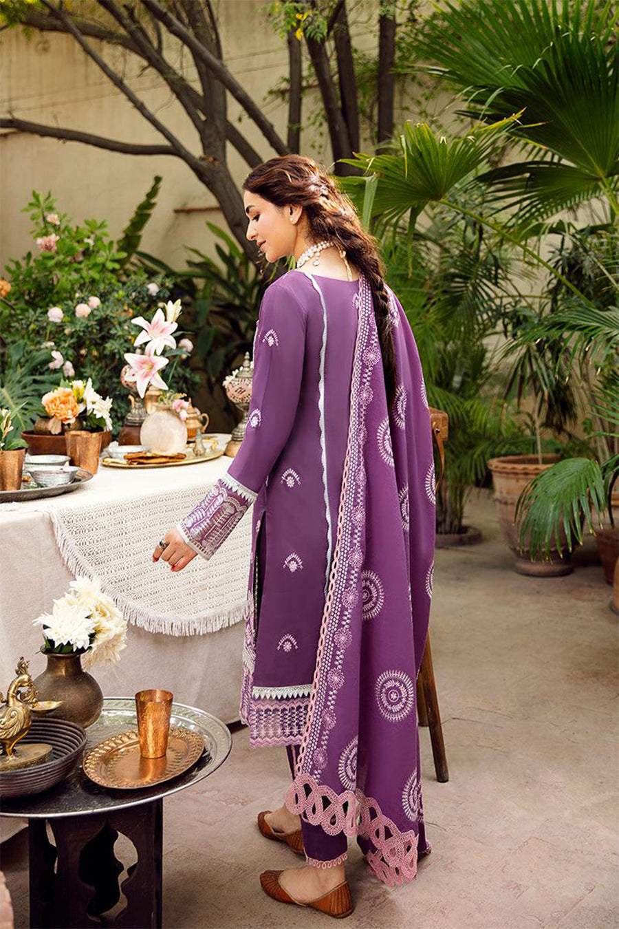 Rang Rasiya Unstitched 3PC Lawn Embroidered A314